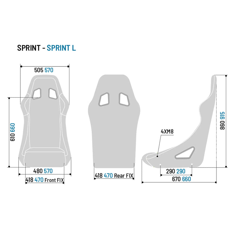 Sparco SPRINT L Seat