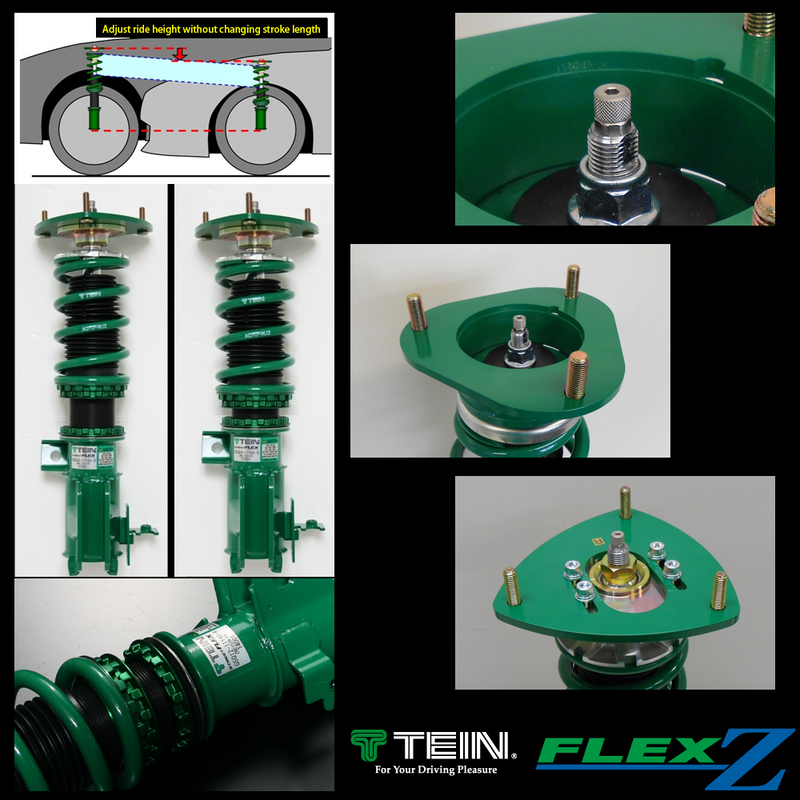 Tein Flex Z coilover for Subaru BRZ, Toyota GR86, FRS