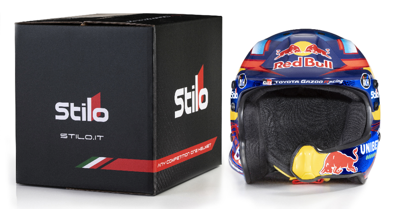 Kalle Rovanperä, 2022 regular livery Stilo Mini Helmet