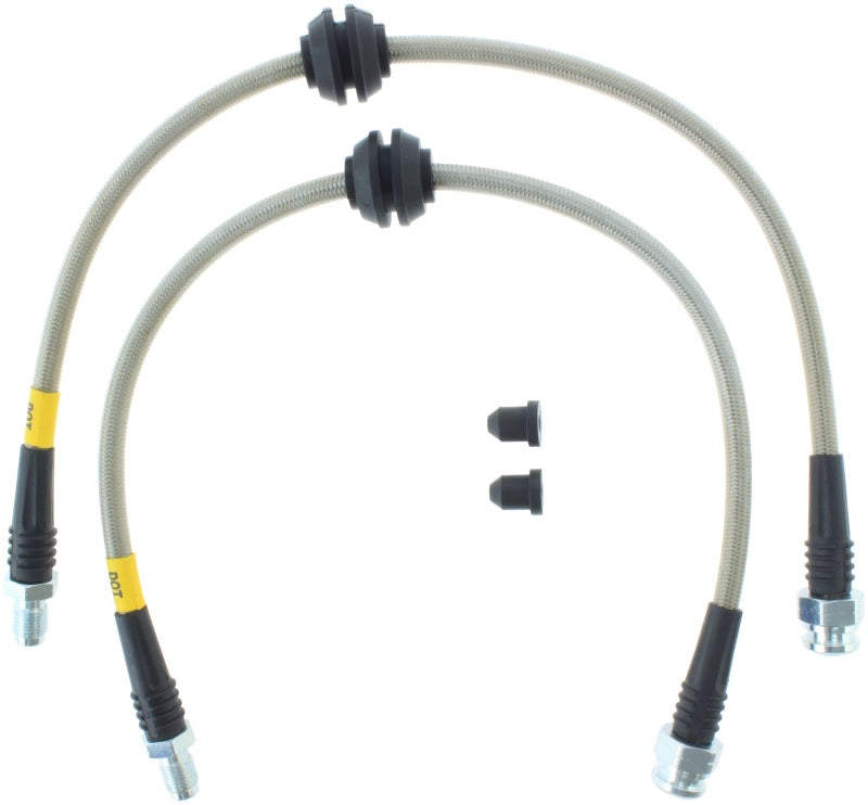 StopTech 2013-2014 Ford Focus ST Stainless Steel Rear Brake Lines