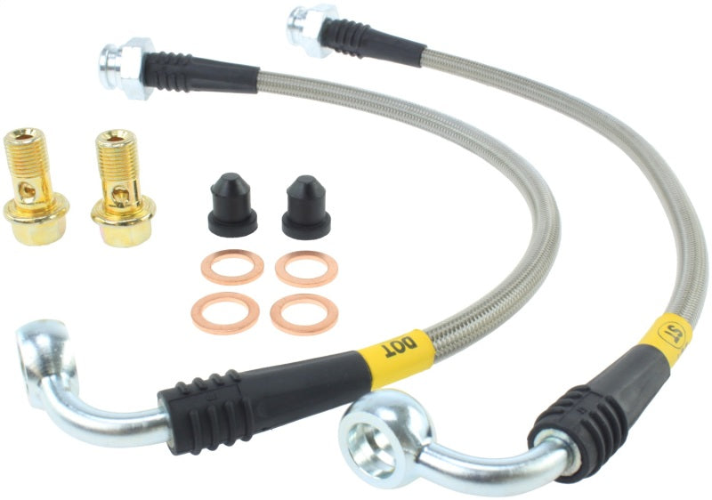 StopTech 03-07 350Z/G35 Stainless Steel Rear BBK Brake Lines