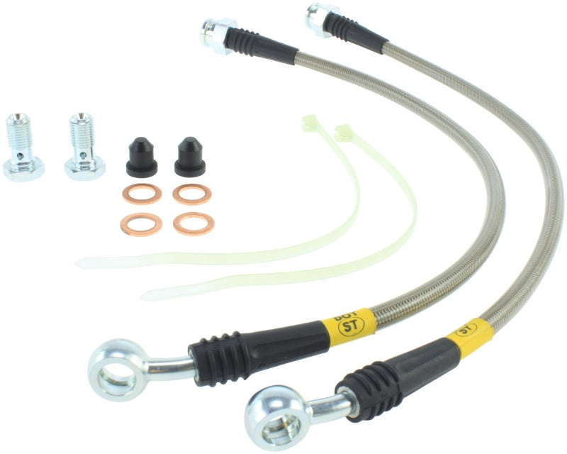 StopTech 05-10 Jeep Grand Cherokee Stainless Steel Front Brake Lines